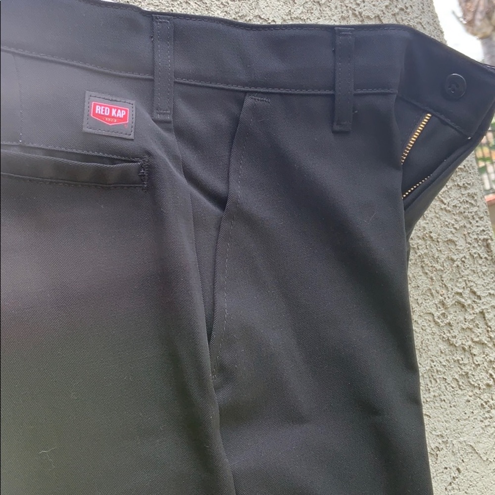 Red Kap black pants